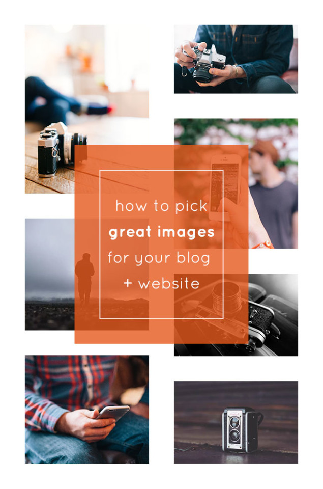 tiny blue orange // the key to great web images for your blog + website